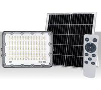 Faro Led con pannello solare a batteria e telecomando 1200 lumen IP65