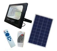 FARO LED CON PANNELLO SOLARE CREPUSCOLARE DA 25W-40W-60W-100W-200W-300W-400W