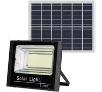 FARO LED CON PANNELLO SOLARE CREPUSCOLARE DA 25W-40W-60W-100W-200W-300W-400W 500 [EEK: A]