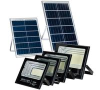 Faro Led 200w Con Pannello Solare Luce Fredda Faretto Led Casa Giardino Esterno