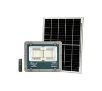 FARO LED CON PANNELLO SOLARE LUCE FREDDA FARETTO LED CASA GIARDINO ESTERNO 300W