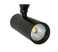 Faro Led Da Binario Trifase 30W 2400LM D53 Carcassa Nera 4000K CRI 90 UGR 11