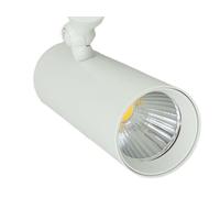 Faro Led Da Binario Trifase 30W 3000LM D53 Carcassa Bianca 4000K CRI 80 UGR 16