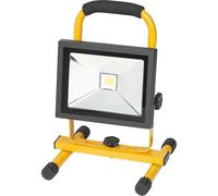 Faro LED da cantiere con batteria ricaricabile portatile 20 W Giallo-nero