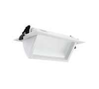 Faro LED da Incasso 44W Foro 210x130 Bianco con driver Philips Colore Bianco Caldo 3.000K