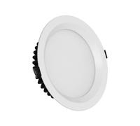 Faro LED da Incasso 60W Foro Ø210mm Bianco CCT IP54 con driver Philips Colore Bianco Variabile CCT