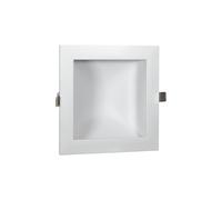 Faro LED da incasso Quadrato Luce INDIRETTA 20W Foro 155x155mm Colore Bianco Naturale 4.000K