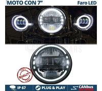 FARO LED DRL PER HARLEY DAVIDSON Bobber Sportster Trasformazione Luci King Kong