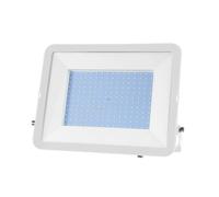 Faro Led Flood Light 300W IP65 Bianco Freddo 6400K Super Slim 55mm Carcassa Bian