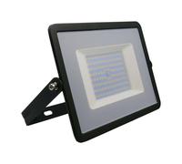 Faro Led Flood Light 100W 8700lm IP65 Slim 261X217X32mm Carcassa Nera Luce 6500K
