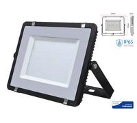 Faro Led Flood Light 300W IP65 Bianco Freddo Super Slim 55mm Carcassa Nera Samsu [EEK: F]