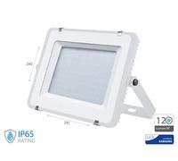 Faro Led Flood Slim Alta Luminosita 120lm/W 100W 12000lm Freddo 6400K Carcassa