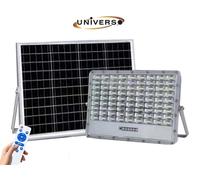 FARO LED FLOODLIGHT 5000 LUMEN IP65 COLORE GRIGIO CON PANNELLO SOLARE
