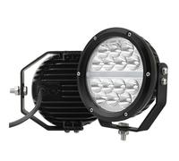 Faro Led Fuoristrada Rotondo 6'' 70W 7000LM + DRL Bianco 10W 12V 24V IP67 6000K
