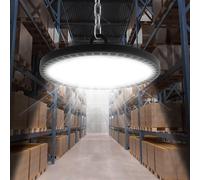 FARO LED INDUSTRIALE POTENTE 100W UFO DISCO ROTONDO IP65