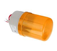 Faro LED Lampeggiante, Spia, Lampeggiante LED 220VAC BEM1101 Spia Lampeggiante Apparecchiatura di Allarme Luce di Emergenza (Giallo)