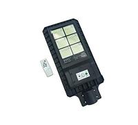 Faro led lampione stradale 180W pannello solare luce fredda telecomando FO99180