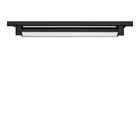 Faro LED Lineare 24W per Binario Monofase Orientabile Nero - 100° Colore Bianco Caldo 2.700K