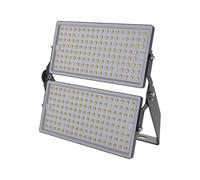 Faro LED modulare 500W IP65 nero 6500K - proiettore ad alta potenza per esterno