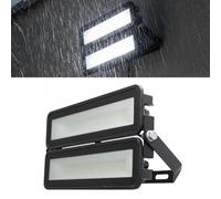Faro LED Modulare per Esterno Faretto Impermeabile IP65 Staffa Orientabile. Luci Giardino, Negozio, Tabelle, Insegne, luce fredda 6000K alta luminosità alimentazione 230V (100W)