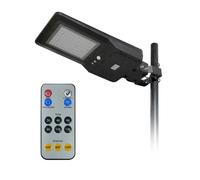 FARO LED PANNELLO SOLARE FARETTO ESTERNO RICARICABILE 40W IP65 YUMAN15N 4800Lm