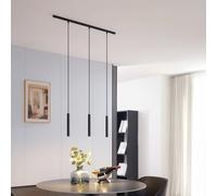 Faro led pendente lunghezza massima 240cm 3 Watt per binario monofase luce 4000k [EEK: F]