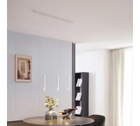 Faro led pendente lunghezza massima 260cm 3 Watt per binario monofase luce 4000k [EEK: F]