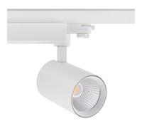 Faro LED per binario Trifase 35W ang. 60° - Rosa per Banco Carni Colore Rosa Alimentare