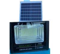 FARO LED PER ESTERNI E INTERNI CON PANNELLO SOLARE A RICARICA SOLARE 800W [EEK: A]