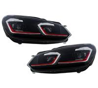 Faro LED per VW Golf 6 VI 08-13 Facelift G7.5 GTI Look Flowing Dynamic IT