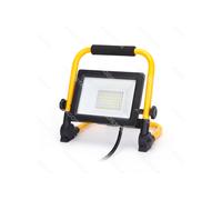 faro led portatile 30w 2700 lumen 6500k luce fredda ip44 con supporto misura l250*w205*h250mm - orientabile a 360 gradi aigostar