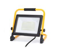 faro led portatile 50w 4500 lumen 6500k luce fredda ip44 con supporto - misura l293xw283xh240mm - orientabile a 360 gradi