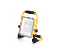 faro led portatile a batteria ricaricabile 50w 1400 lumen 6500k luce fredda ip65 ricarica usb l245*w59*h324mm orientabile 360