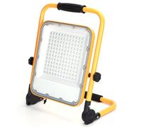 FARO LED RICARICABILE 100 W FARETTO BATTERIE SOSTITUIBILI LUCE FREDDA PORTATILE [EEK: A+++]