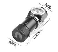 Faro LED Portatile Ricaricabile per Campeggio e Lavoro 500 600 Lumen