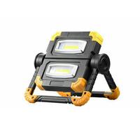 faro portatile a led power bank con pannello solare lampada da lavoro campeggio