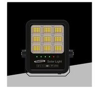 FARO LED PROIETTORE 100W IP65 CCT 3IN1 CON PANNELLO SOLARE TELECOMANDO RY-100W-3