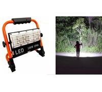 Faro led ricaricabile 100W lampada lavoro luce fredda USB portatile campeggio [EEK: A++]