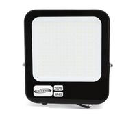 Faro led slim 200 watt proiettore a luce fredda calda naturale IP65 con staffa [EEK: A]