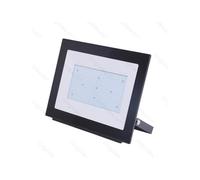 faro led slim ip65 200w - 18000 lumen - 6400k luce fredda - angolo fascio 120 misura l418w334h42.5mm cri70ra