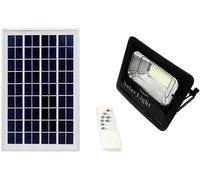 Faro LED SMD 40W watt con indicatore di carica pannello solare crepuscolare