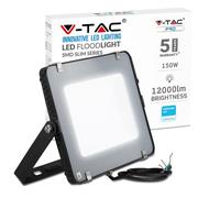 Faro LED SMD Chip Samsung 150W Colore Nero 6400K IP65