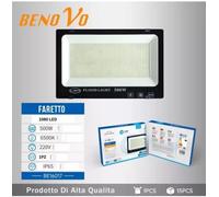 Faro LED SMD Faretto Slim Esterno 500w 220v Luce Fredda 6500k Impermeabile