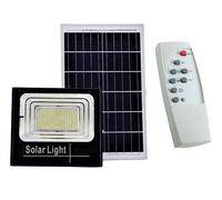 Faro LED Solare 100w 200W 300w Con Pannello Solare Telecomando Crepuscolare