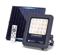 Aigostar Faro LED Solare 50W 500lm 6500K IP65 Luce Fredda Automatico