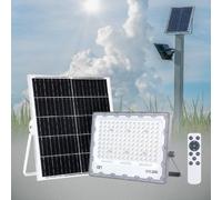 Faro Led con pannello solare a batteria e telecomando 2400 lumen IP65