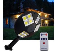 Faro led solare lampione con sensore di movimento 144 LED COB LF-1758