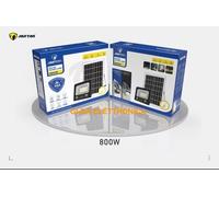 Faro LED Solare Per Esterni con Pannello Solare Indicatore Carica 100W 200W 300W