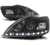 Faro Luce Diurna LED Ottica Adatto A per Ford Focus MK2 Restyling 08-10 Sc