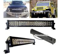 FARO LUCE LED BARRA D 72 120 240W INCLINABILI SUPPORTI 12V SUV AUTO PARAURTI